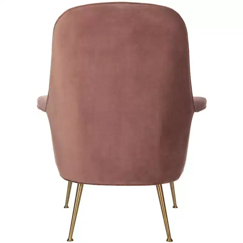 Aimee Velvet Arm Chair - SFV4701 - Safavieh Couture