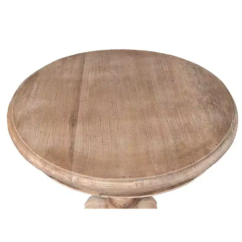 East at Main 25" Promenade Round Side Table Tan