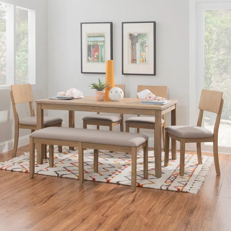 Jepson Boho Backless Dining Bench