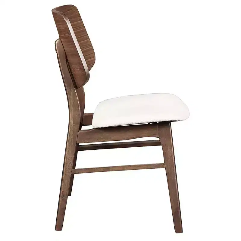 New Classic Furniture, Oscar Walnut Solid Wood Dining Chair (Set of 4)