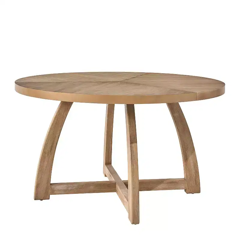 Nicola 54 Mid-century Modern Solid Wood Round Dining Table|HULALA HOME