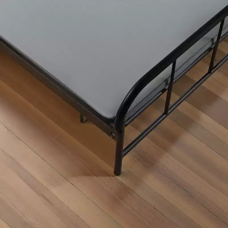 VEVOR Full Size Bunkie Board, 1.5 in Bed Board Slats with 200D Oxford Cloth, Wooden Mattress Support for Full Size Bed, Gray