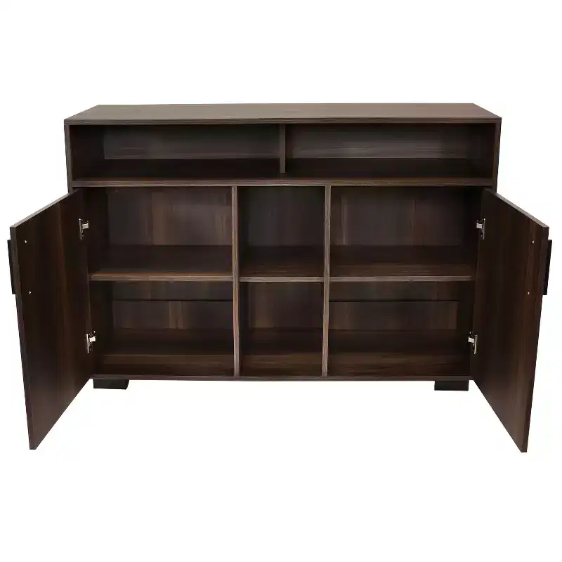 Indoor Sideboard Storage Buffet Cabinet with Shelves - 48.5