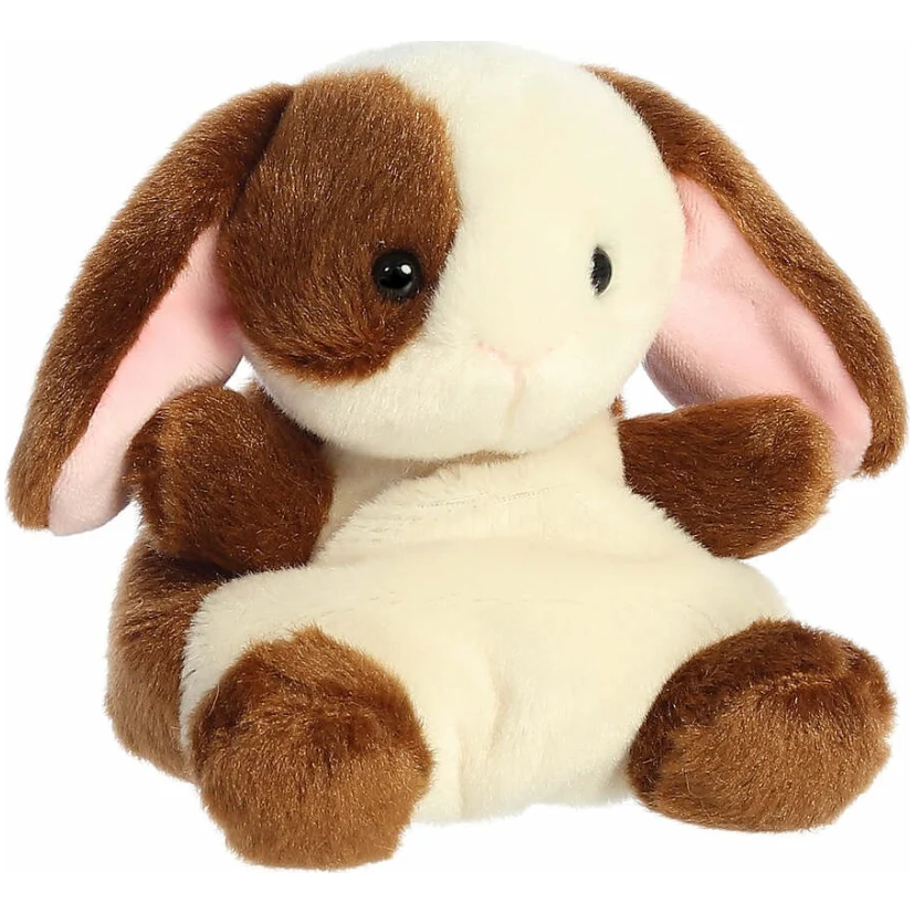 Clover Bunny Mini Plush Stuffed Animal Toy Brown White