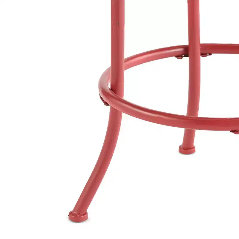 The Adjustable Swivel Stool with Back -