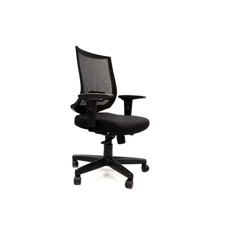 47 in Adjustable Height Ergonomic Office Chair with Adjustable Tilt, Brown Faux Leather