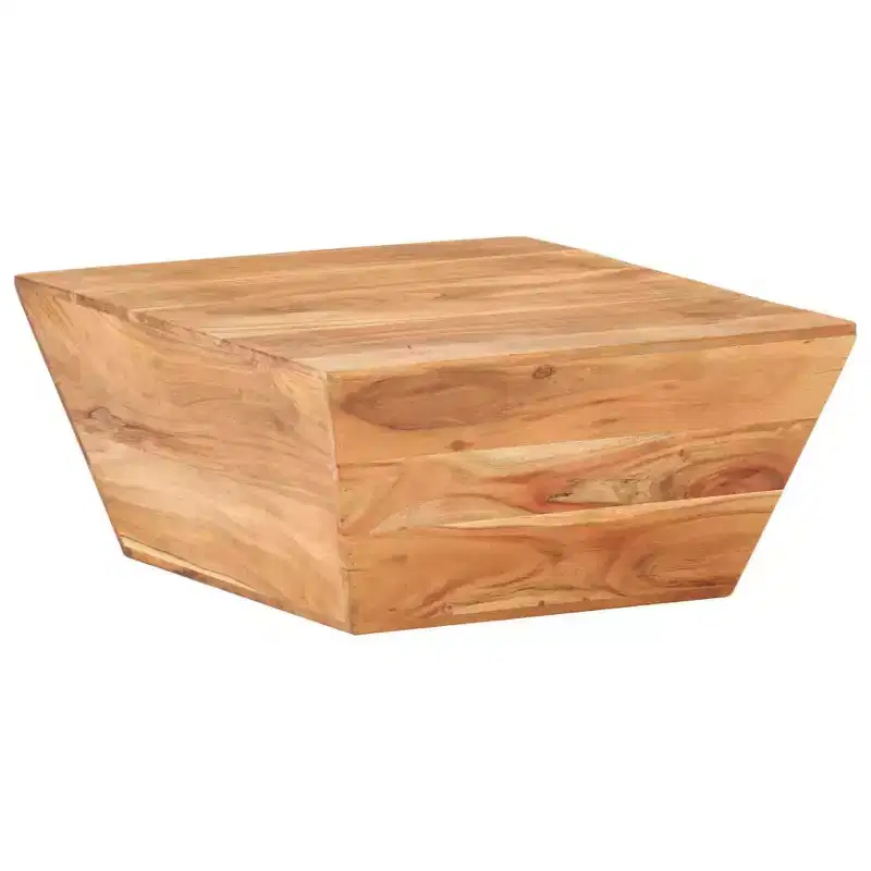 vidaXL Coffee Table V-shape Side End Table Living Room Sofa Table Solid Wood