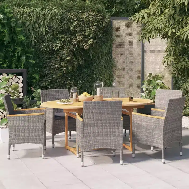 vidaXL Outdoor Furniture Set, Color Options & Various Sizes