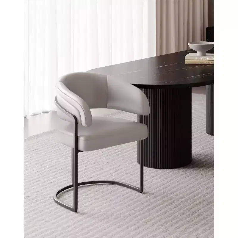 Manhattan Comfort Augusta Modern Leatherette Upholstered Dining Chair