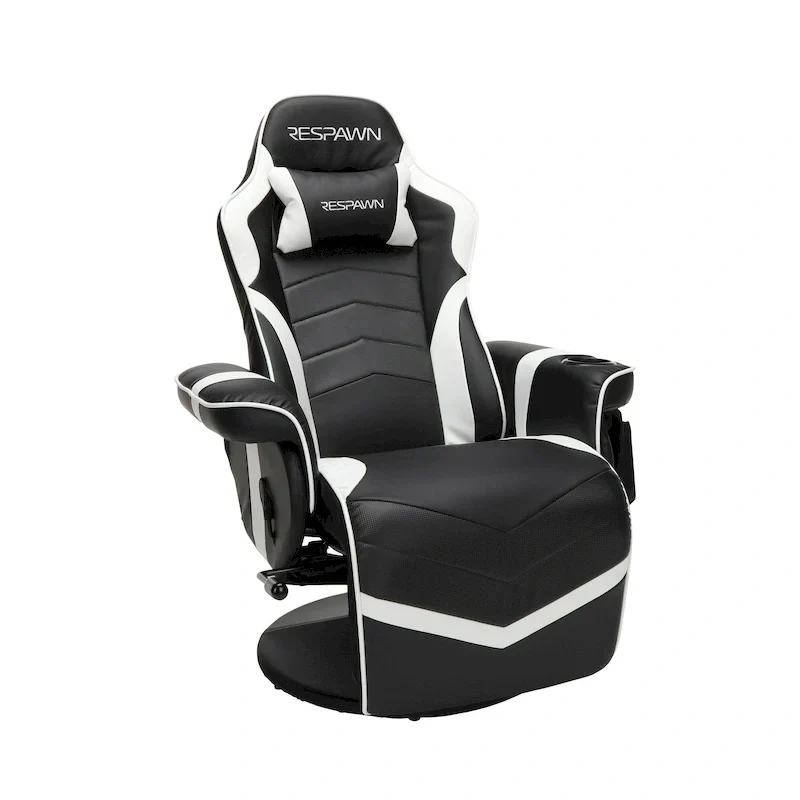 Gaming Recliner - Reclining Gaming Chair with Footrest