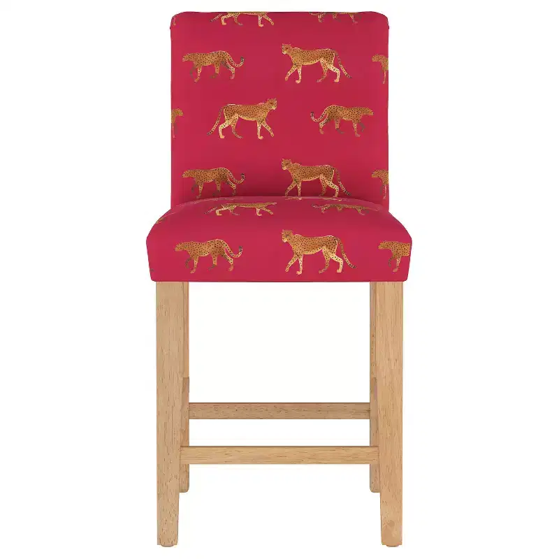 Skyline Furniture Hendrix Patterned Counter Height Barstool