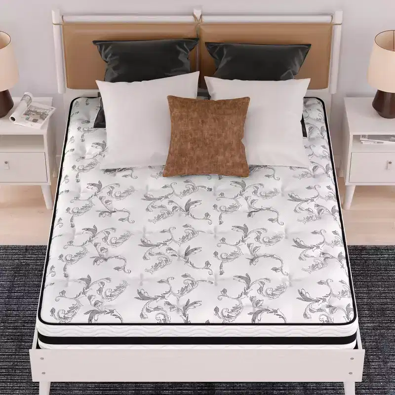Signature Design by Ashley 8 Inch Chime Innerspring Firm Mattress