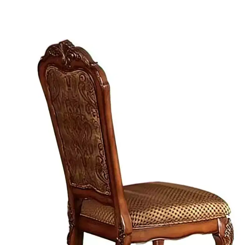 Acme Furniture Dresden Dining Chair Cherry Oak Finish