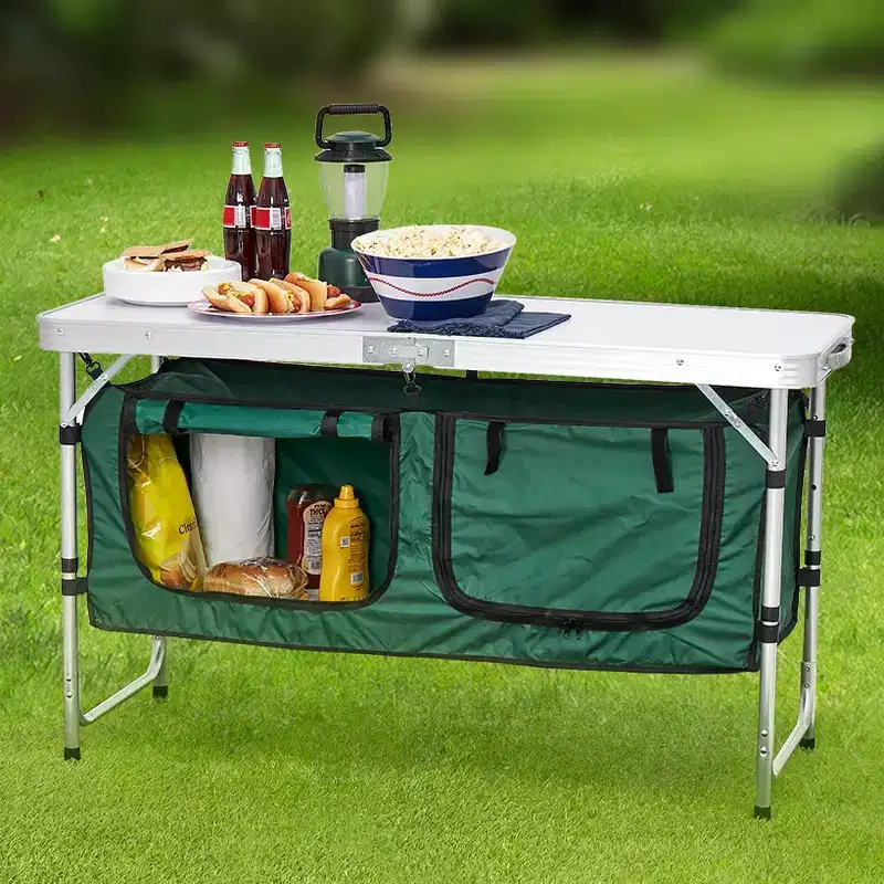 The Lakeside Collection Portable Camping Table -