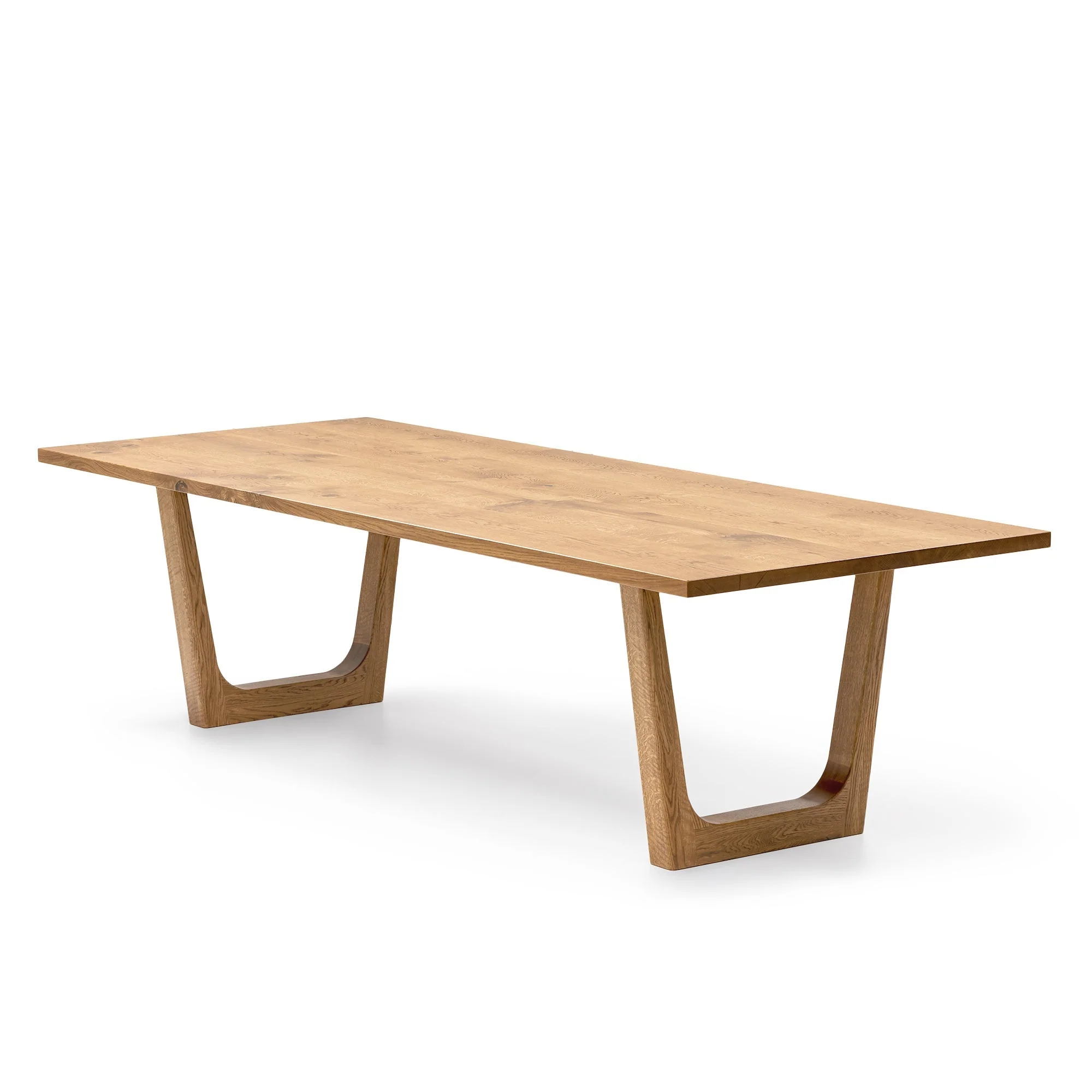 Oak Dining Table - Handcrafted from solid wood - Dining Table in Solid Oak is a stunning addition to any home - Its