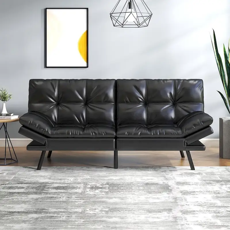 Power Leather Home Theater Recliner Seating — Row of 2