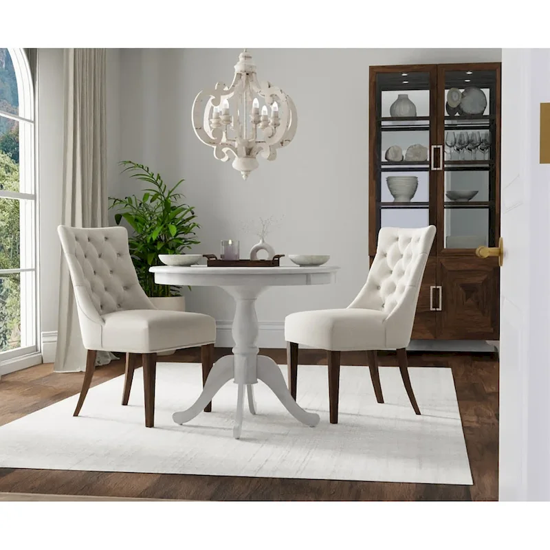 Carolina Living Fairview 36 Round Pedestal Dining Table