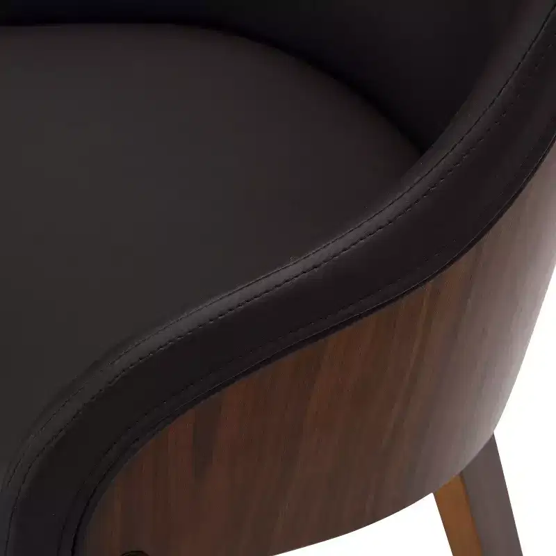 Bacci Mid Century Modern Dining Accent Chair - Lumisource
