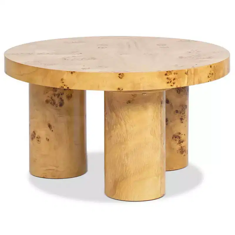 Jennifer Taylor Home Nebula 28 Round Pillar Leg Coffee Table