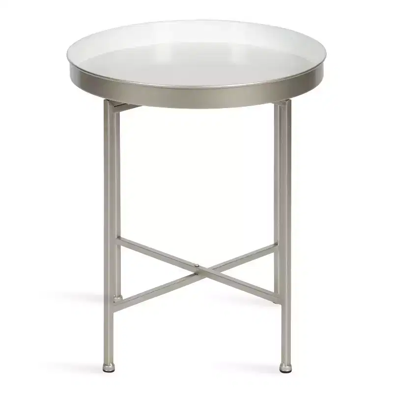 Kate and Laurel Celia Round Metal Side Table