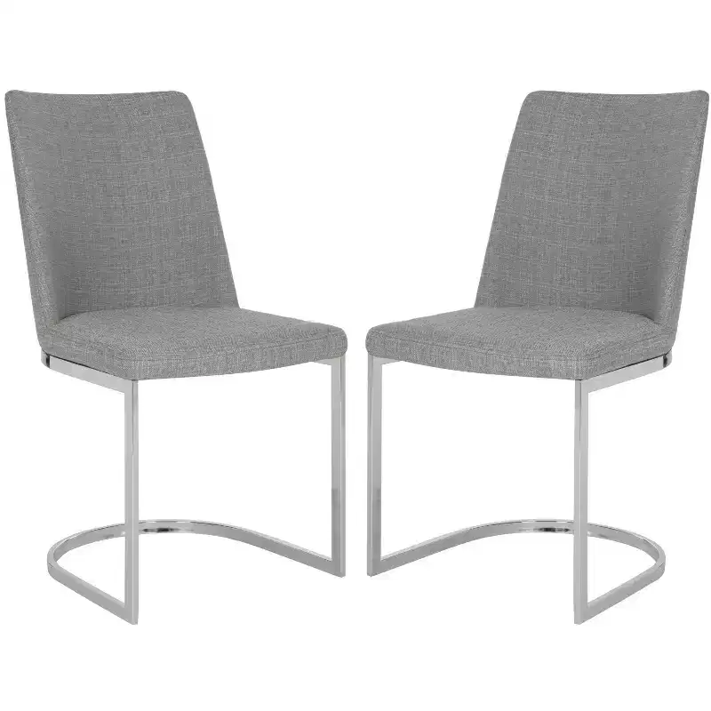 Parkston 18 H Linen Side Chair (Set of 2) - FOX2013 - Safavieh Couture