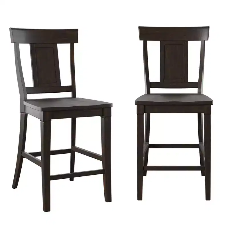 Arbor Hill Panel Back Counter Stools - Set of 2 - iNSPIRE Q