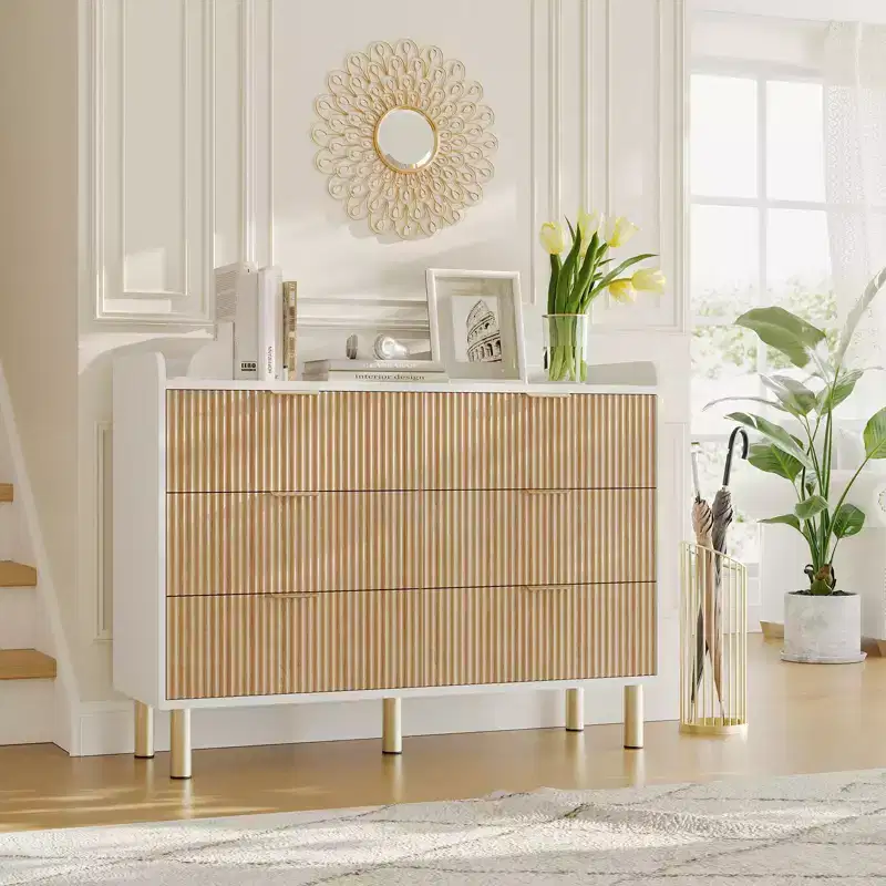 wooden storage cabinet