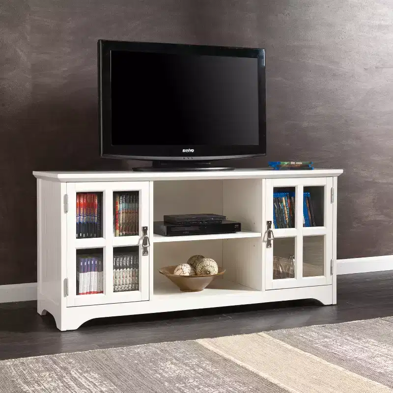 Remington TV/Media Stand - White - SEI