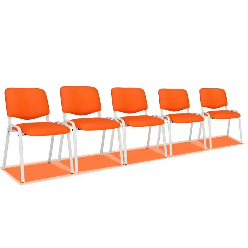 Karl Home 5 Pcs Waiting Room Chairs Stackable Chairs