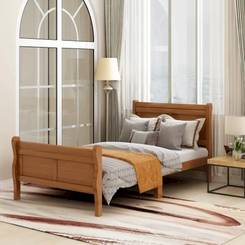 Wood Twin Frame Bed