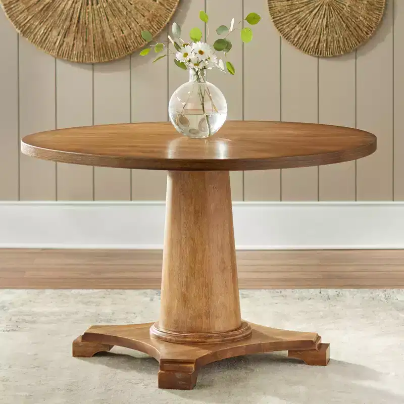 Buylateral Atwood Round Pedestal Base Dining