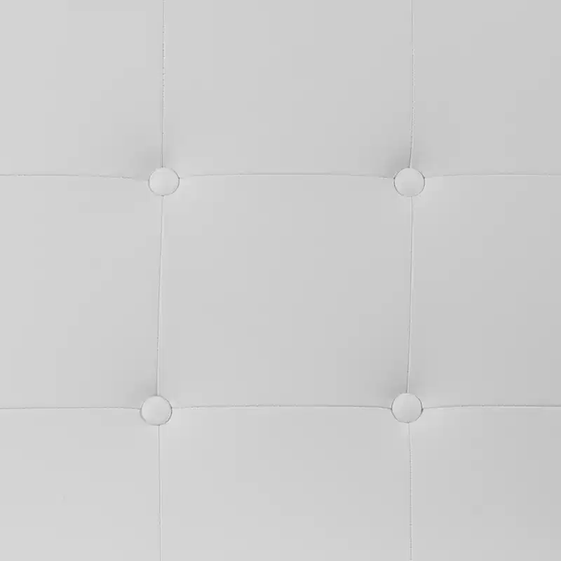 Emma and Oliver Button Tufted Upholstered Headboard