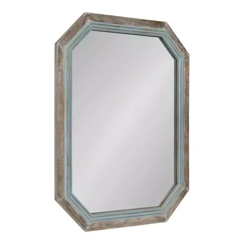 28 x 36 Palmer Octagon Wall Mirror - Kate & Laurel All Things Decor