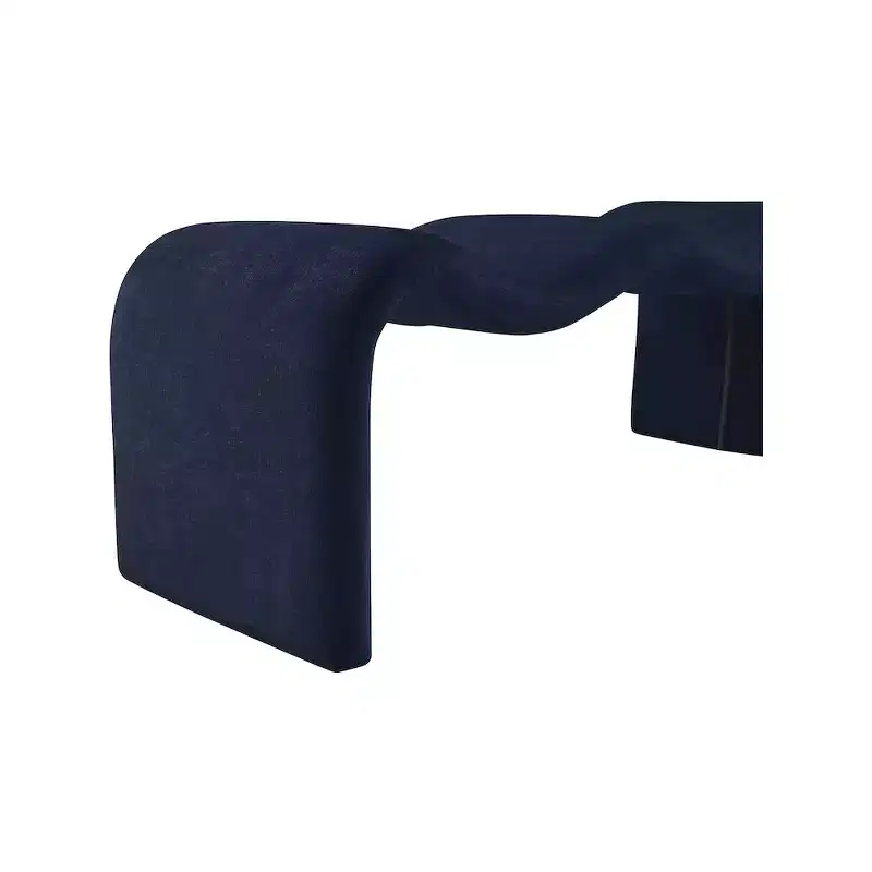 Meridian Furniture,Willow Chenille Fabric Bench