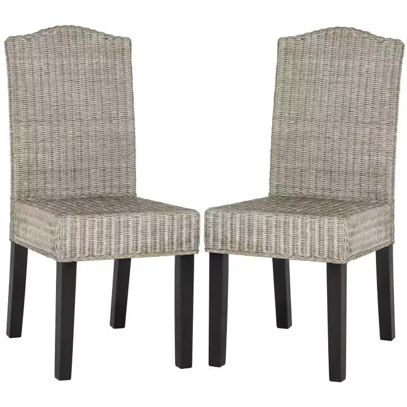 19 H Wicker Dining Chair