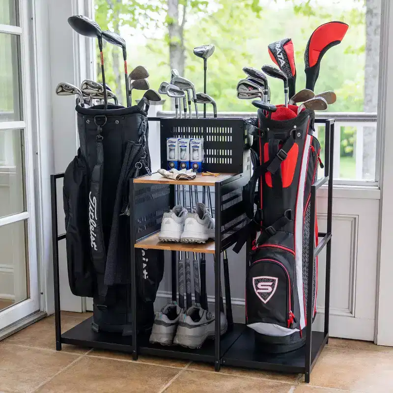 Teal Triangle Pinehurst Golf Club Organizer | Double
