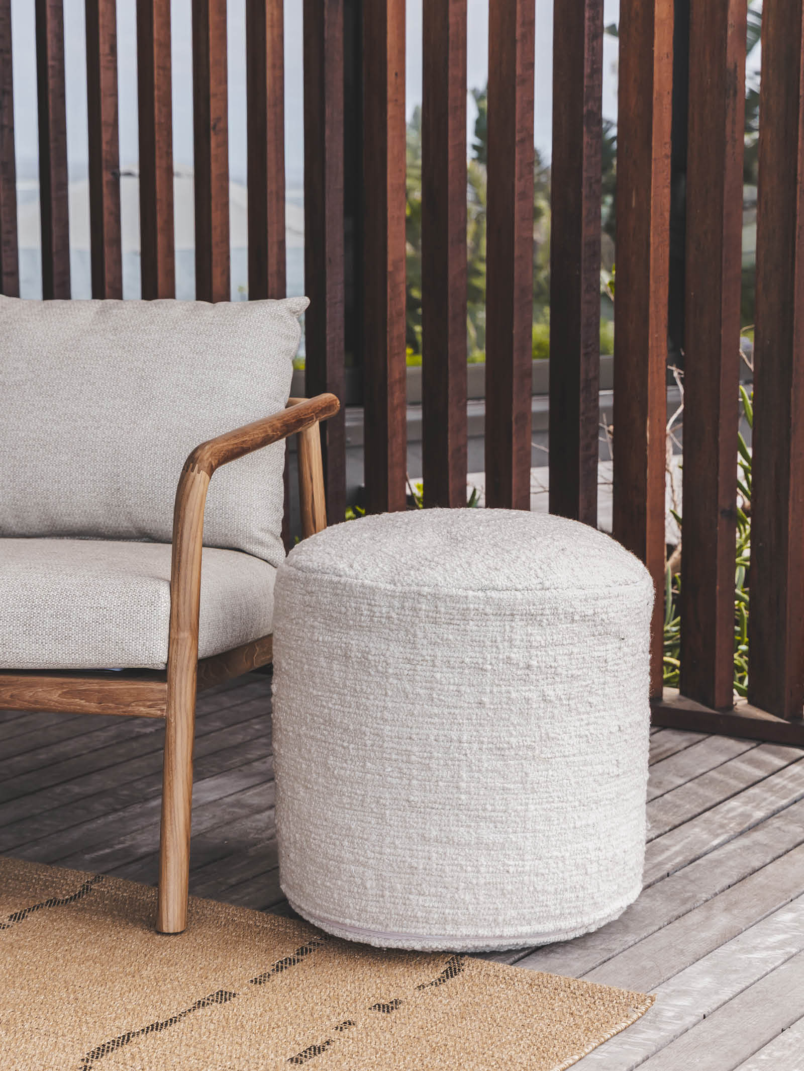 Ottoman for Patio