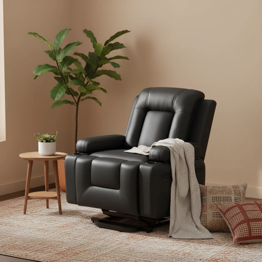 Electric Lift Recliner Chair with Heat & Massage for Seniors