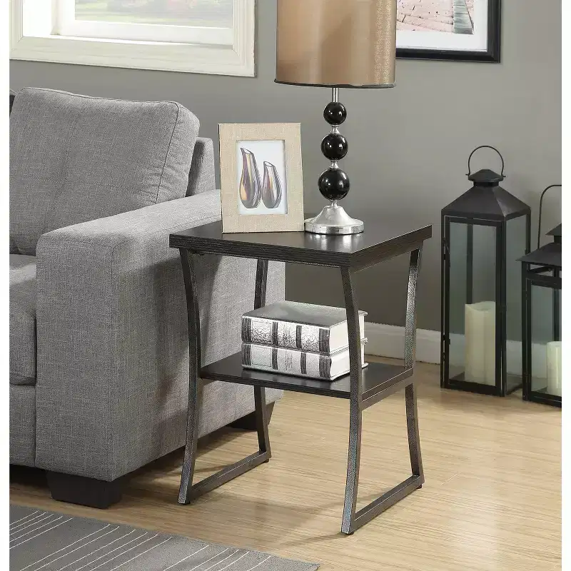 Rectangle Metal Table Top End Table