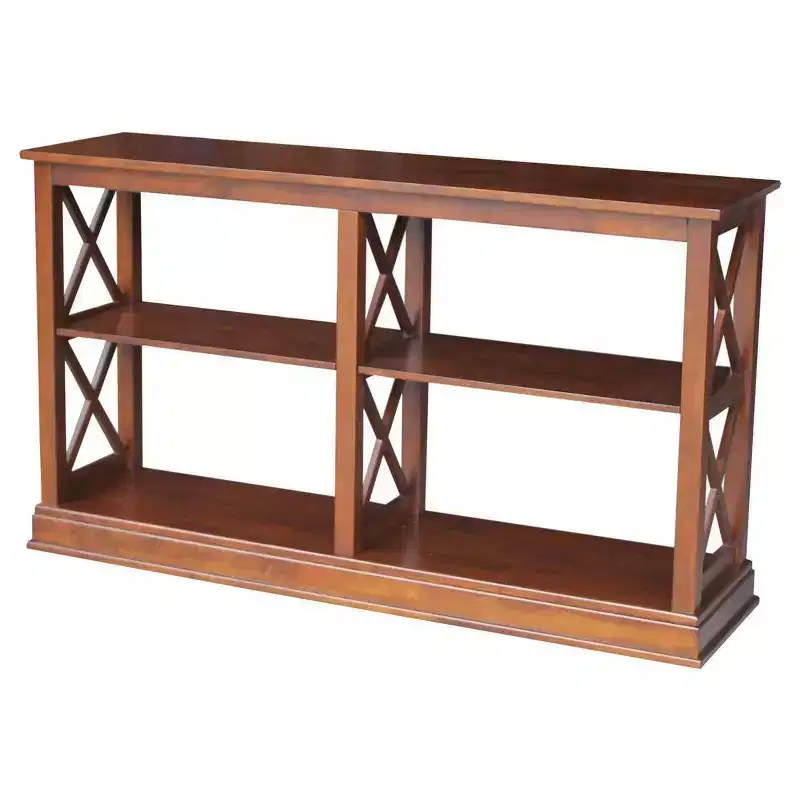 Hampton Sofa Server Table with Shelves - International Concepts