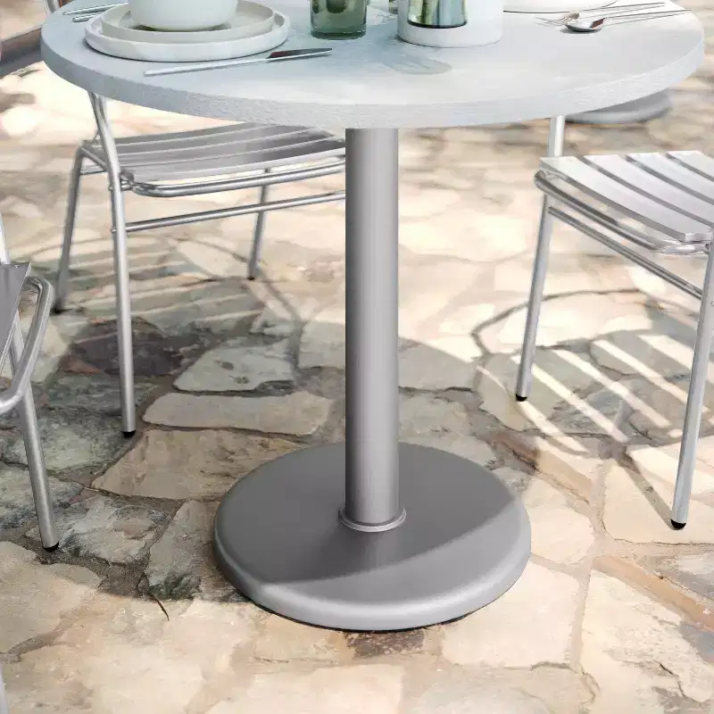 18'' Round Restaurant Table Base with 3'' Dia. Table Height Column