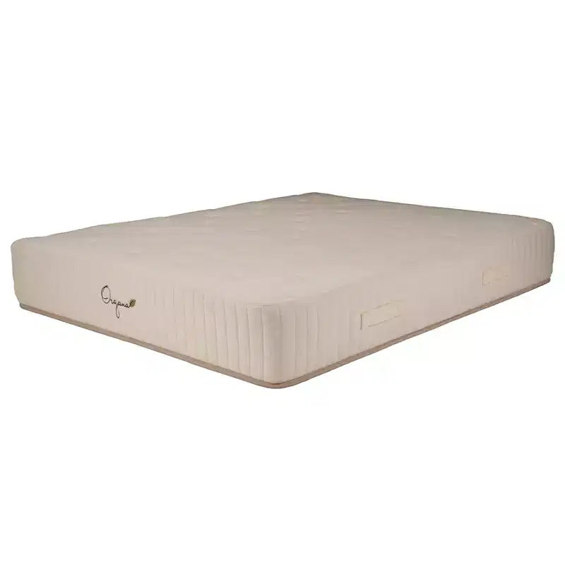 Organa Plush 10 in. Latex Pocket Spring Mattress, Beige