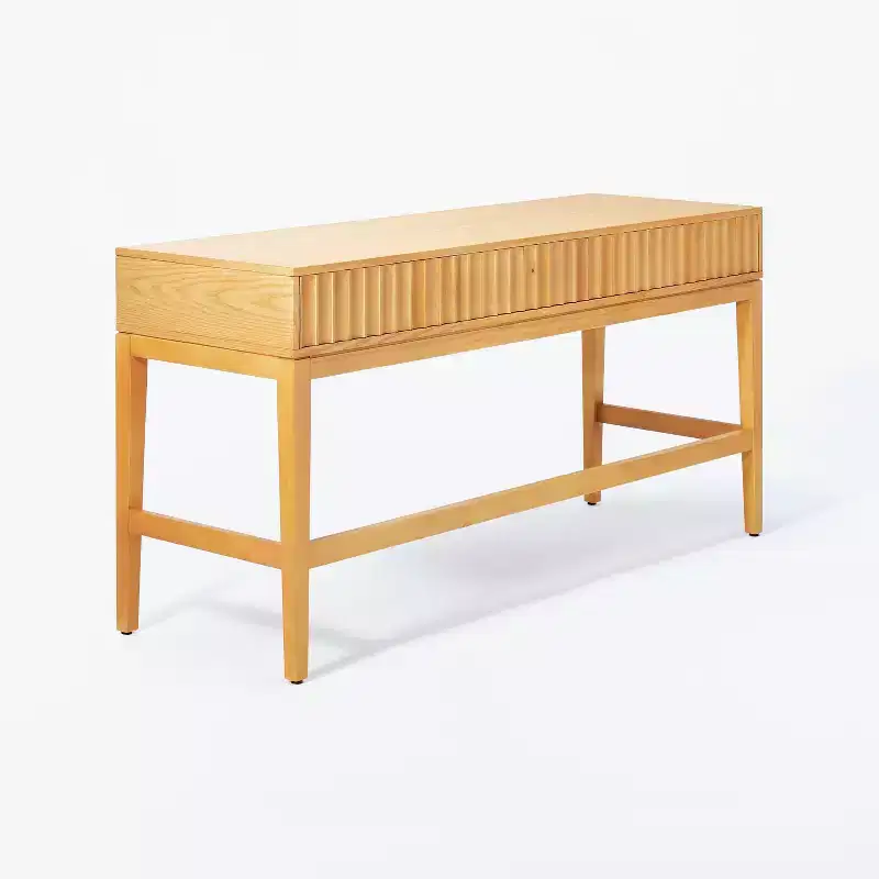 Thousand Oaks Wood Scalloped Desk - Threshold designed with Studio McGee