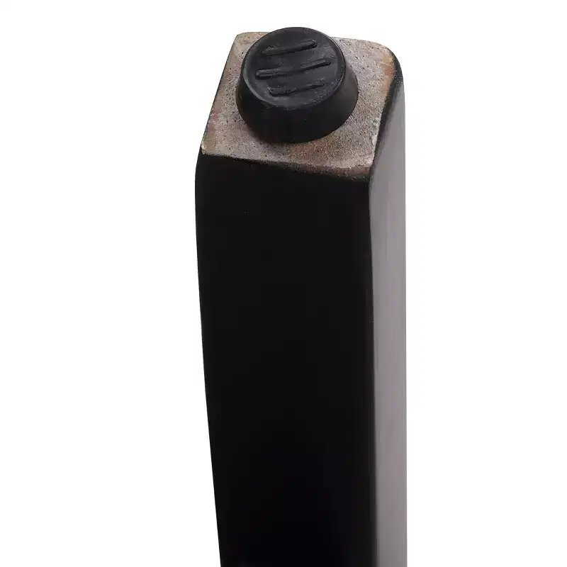 29 Upholstered Saddle Seat Bar Stool (Set of 2), Black/Black