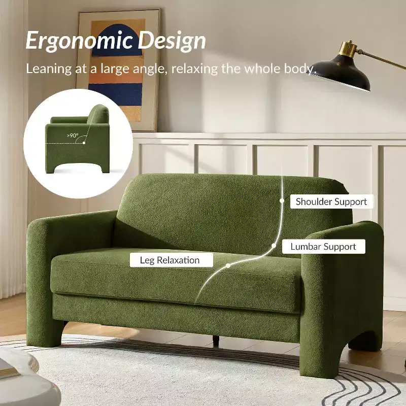 Felisa Modern Loveseats Sofa|ART OF LIVING DESIGNS
