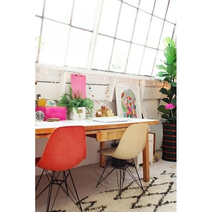 Modern Plastic Accent Designer Side Dining Matte Chair With Dark Black Wire Chrome Legs Base