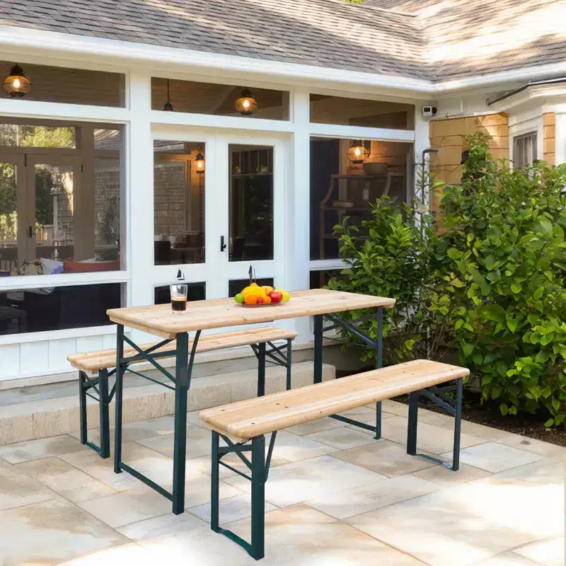 EROMMY Talisia Rectangular Outdoor Dining Set
