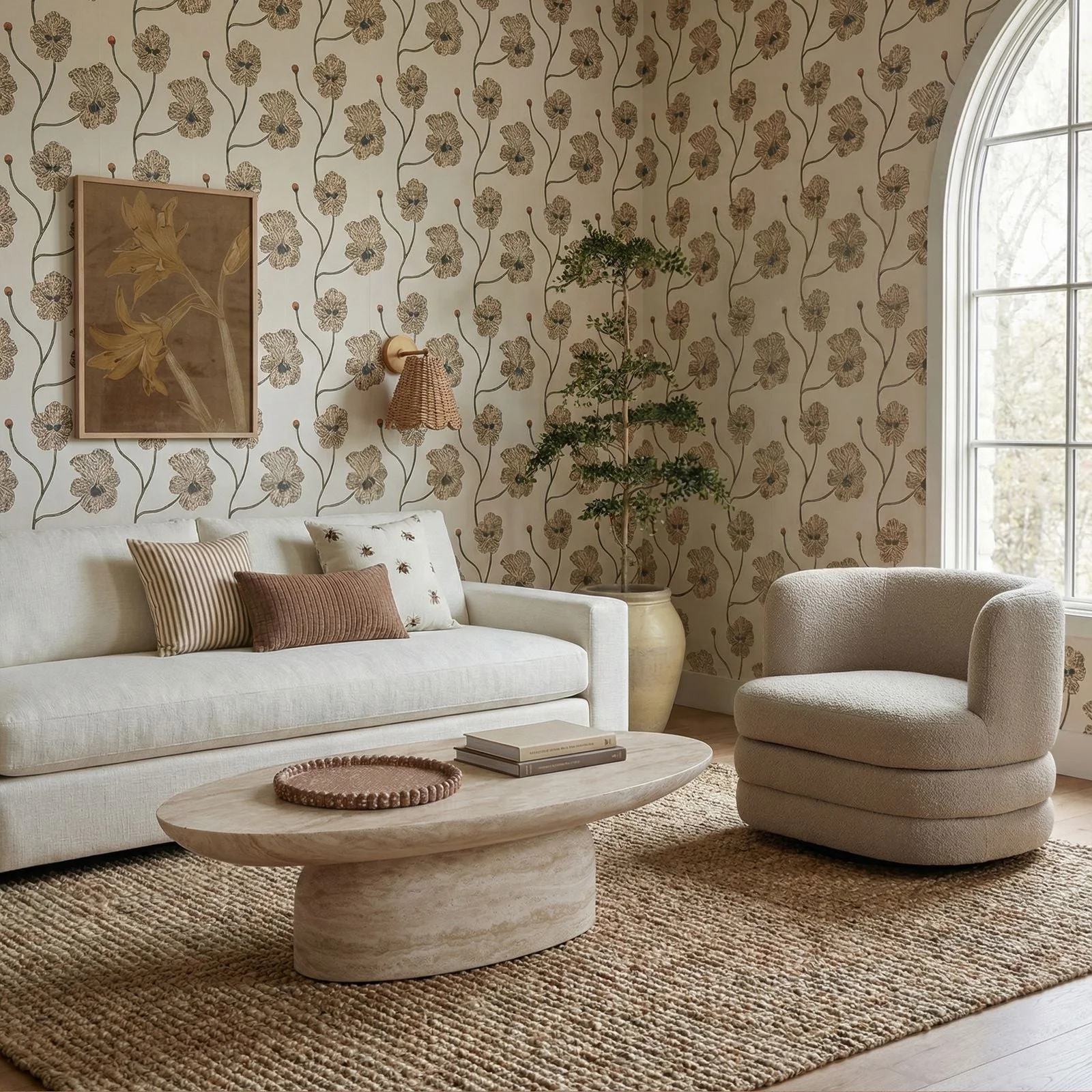 96 Upcycled Performance Chenille Sofa