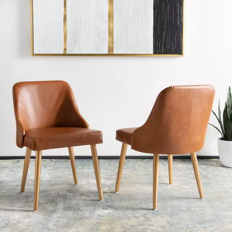 Lulu Upholstered Dining Chair (Set of 2) - DCH6200 - Safavieh