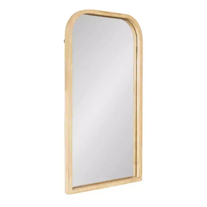 Wood Framed Arch Mirror